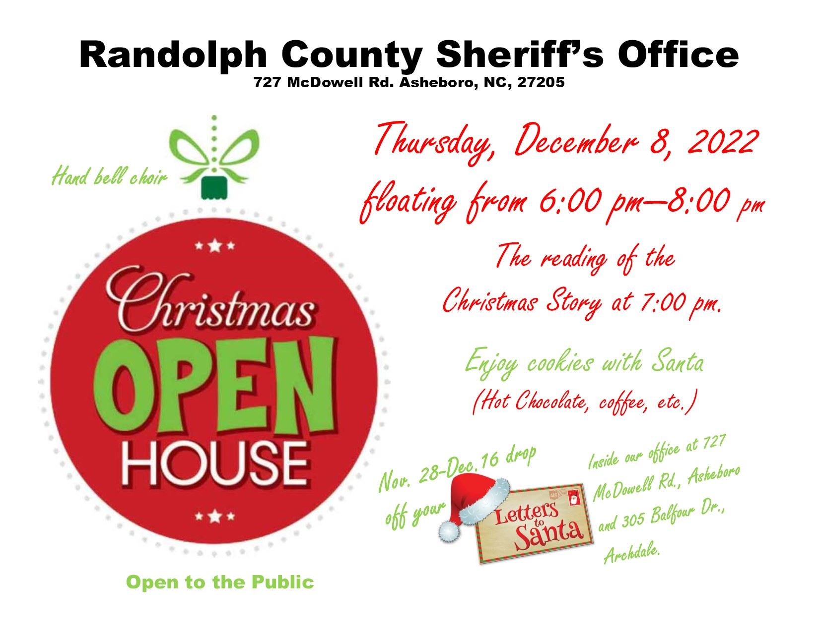 christmas open house 2022