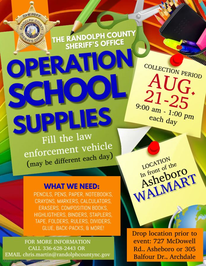 operation School supplies