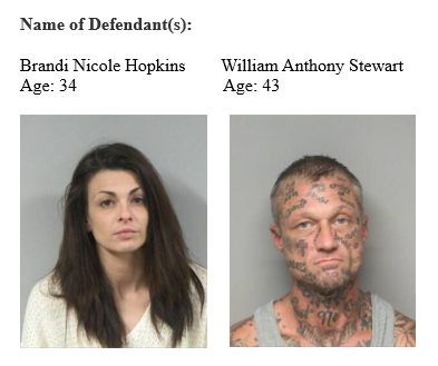 Hopkins, Brandi Nicole and Stewart, William Anthony